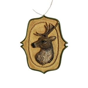 Iconic Deer Bust Ornament